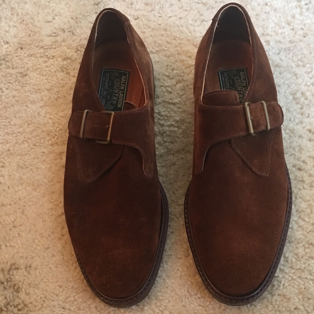 Ralph Lauren Country Suede Monk